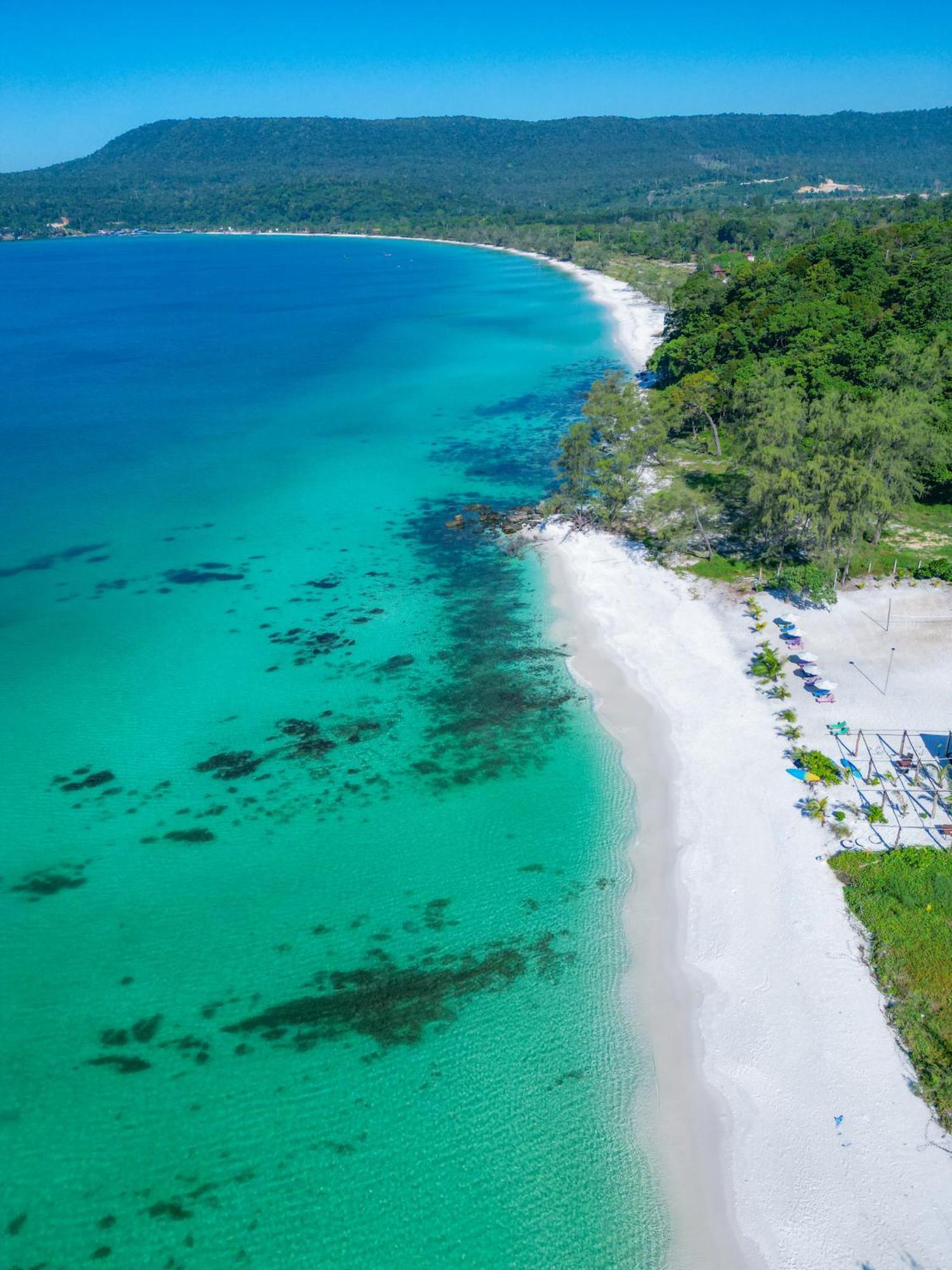 Long Beach Resort Koh Rong Sok San Village Dış mekan fotoğraf